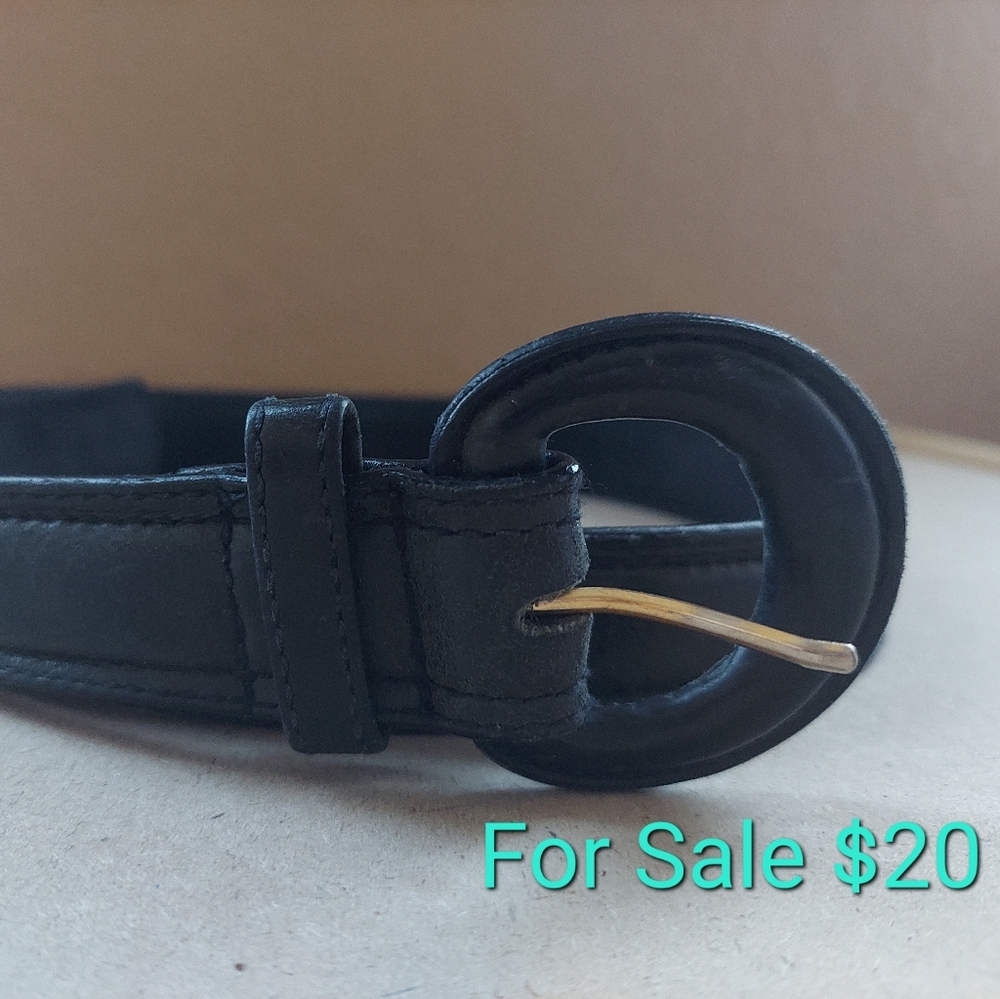 CLEARANCE Forenza Black Vintage Belt